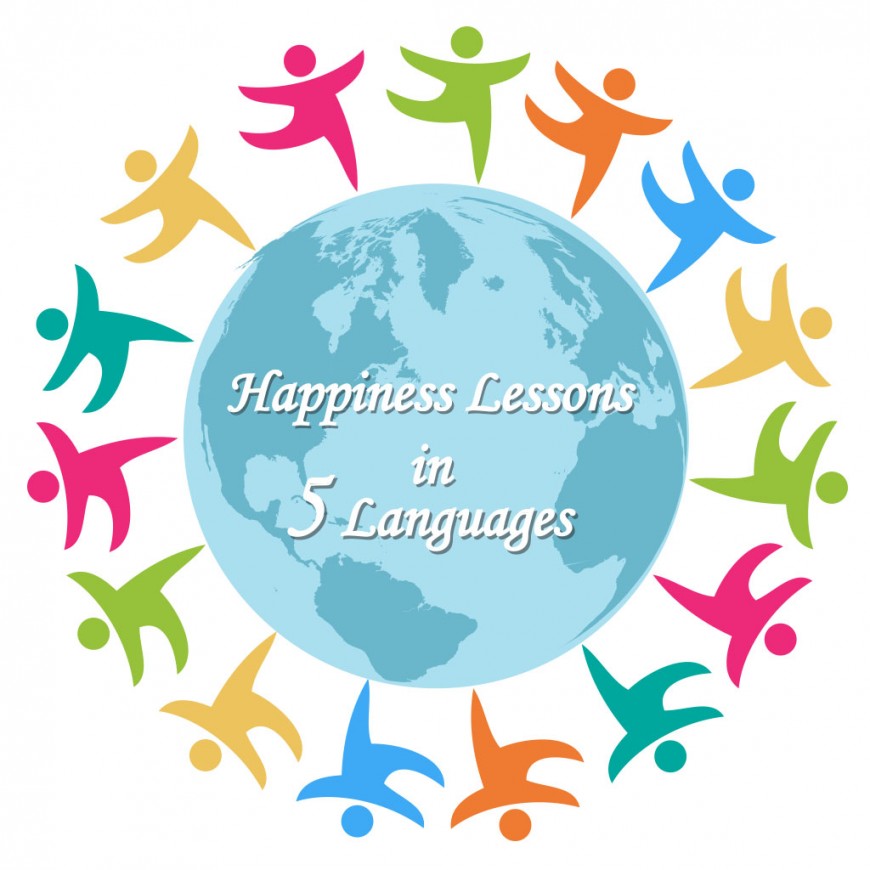 IWEN Happiness Lessons in Hungarian, English, German, Slovak and Romanian